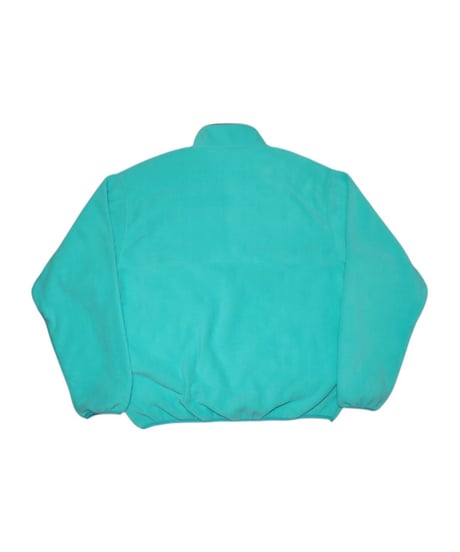 【A0026-001】■PULLOVER FLEECE JACKET■エメラルドグリーン