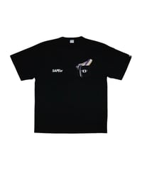 【A0026-049】■NORTHWAVE×SAPEUR POCKET■S/S TEE■パープル/ブラック
