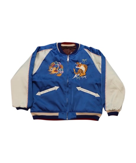 【A0025-318】KIDS■SNVG■REVERSIBLE SOUVENIR JACKET 2025■ブルー/ブラウン