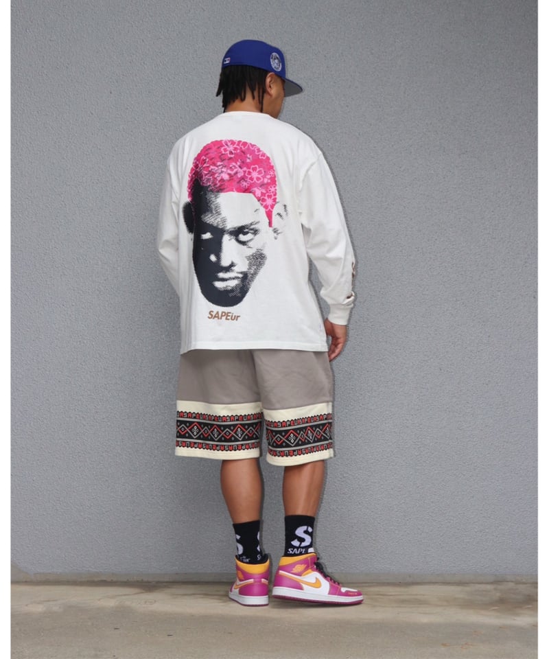 SAPEur SAKURA HEAD LONG SLEEVE L/S TEE