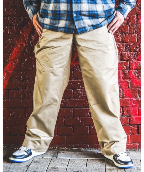 【A0026-062】YT45-KHAKI■YOUNGTIMER CHINO PANTS■チノベージュ