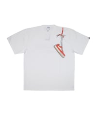【A0026-056】■NORTHWAVE×SAPEUR SHOULDER■S/S TEE■オレンジ/ホワイト