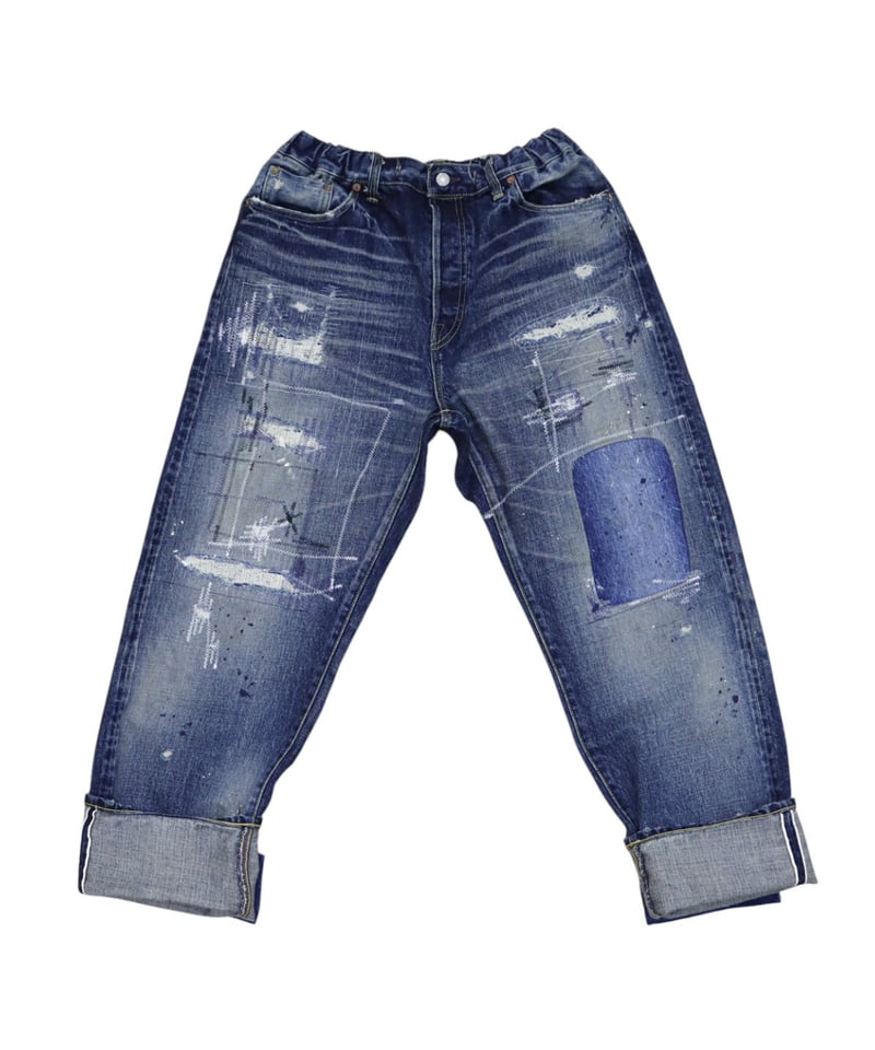 パンツ L SAPEur Lot.5550XX REBOOT DENIM PANTS SAPEUR サプール Lot.5550XX vintage denim pants THE FUTURE