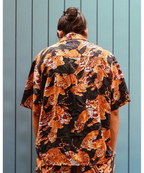 【A0024-365】■－百虎－ ALOHA Setup■Shirts&Shorts