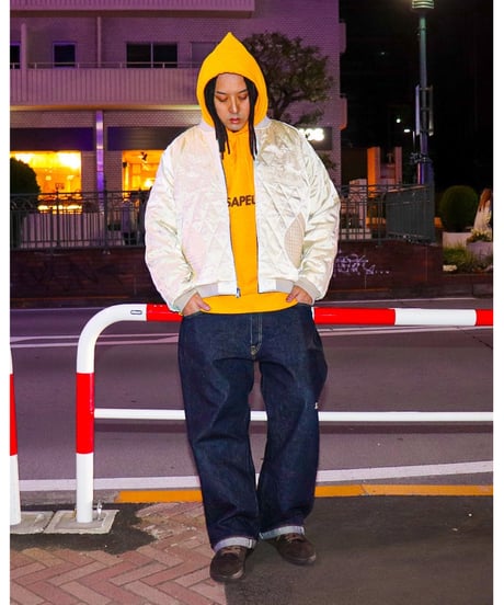 【A0025-319】■SOUVENIR JACKET■SKELETON■ブラック&ホワイト