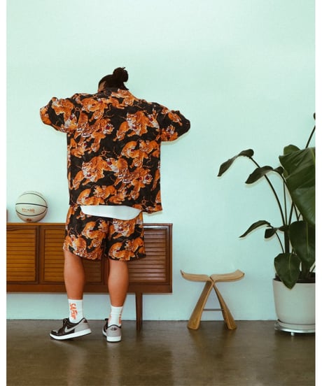 【A0024-365】■－百虎－ ALOHA Setup■Shirts&Shorts
