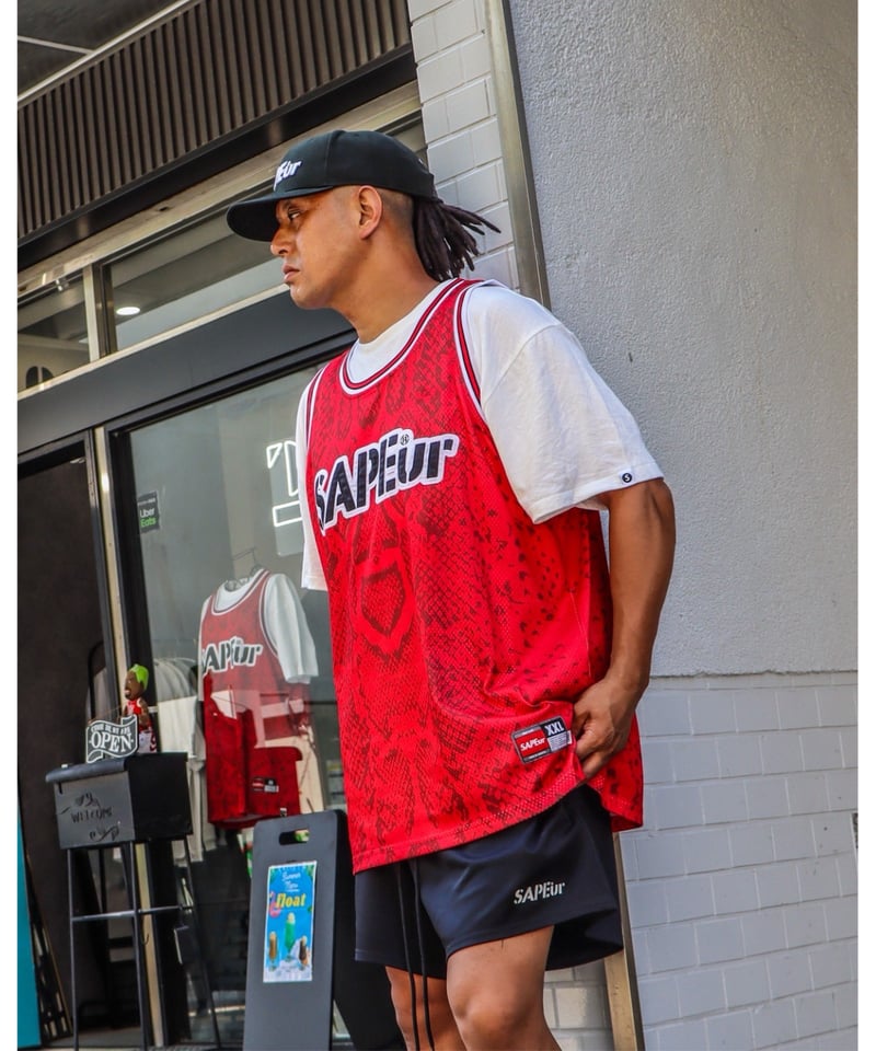 A0025-240】□AUTHENTIC TANK□タンクトップ□レッド | SAPEur