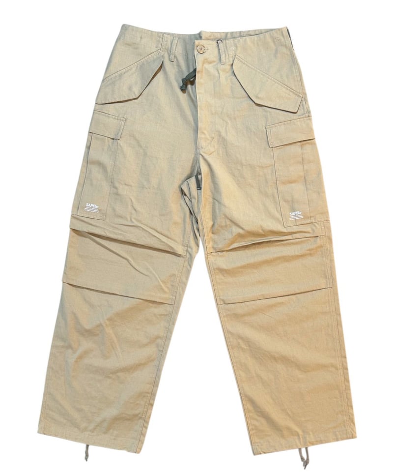 A0024-390】□M-65 CARGO PANTS □チノベージュ | SAPEur