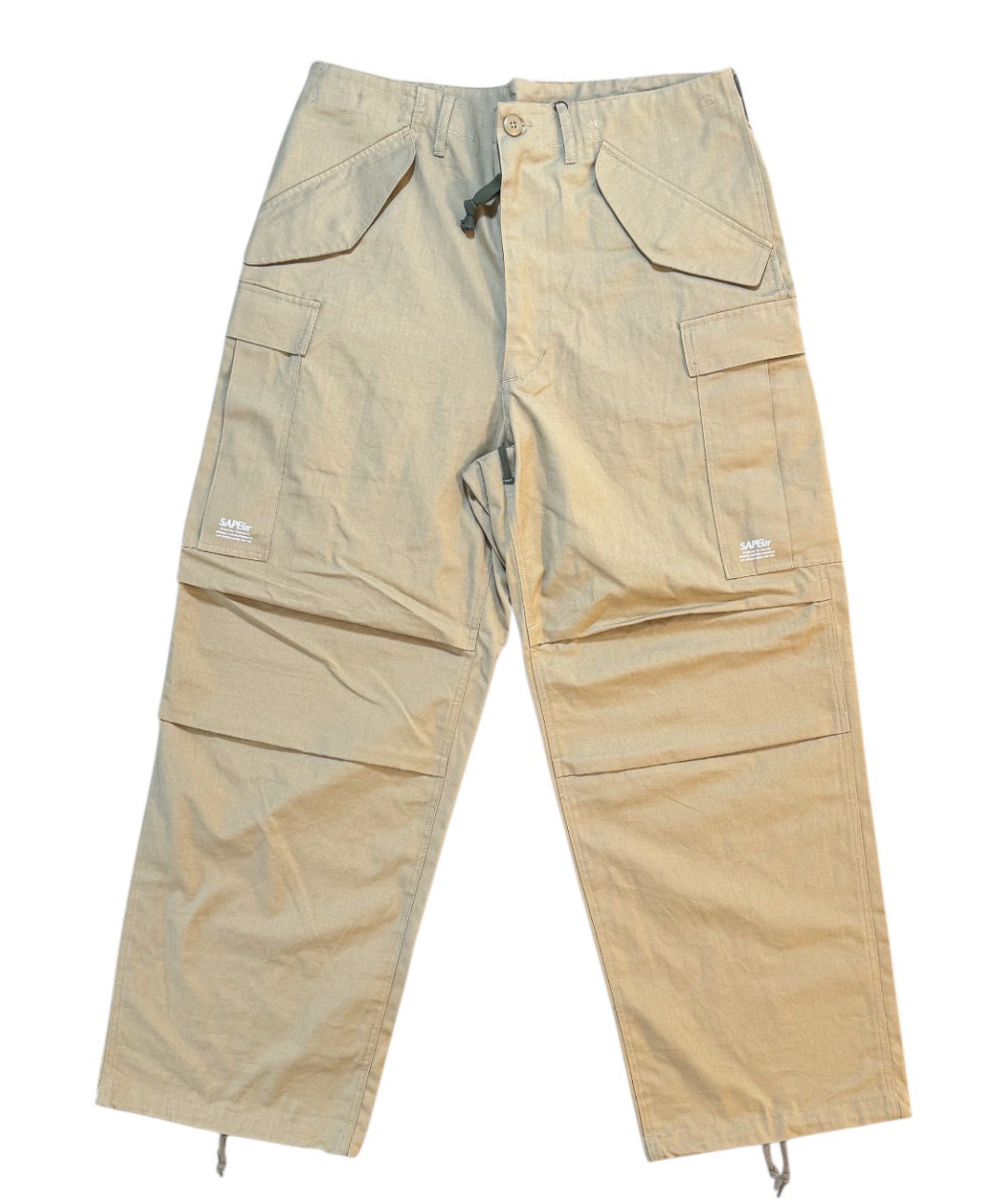 TW CARGO PANTS ベージュ A0024-390】□M-65 CARGO PANTS □チノベージュ | SAPEur