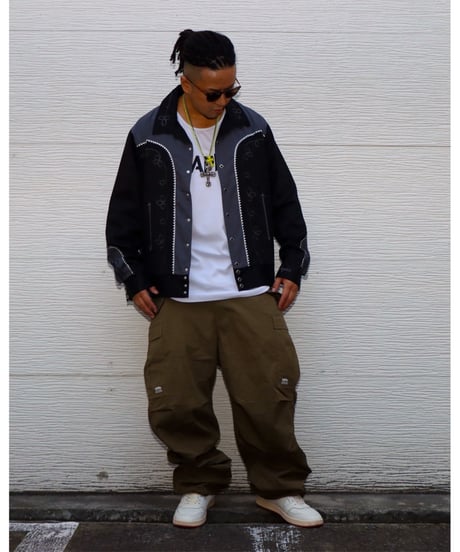 【A0025-345】■WESTERN BOLEROSHIRT■ブラック