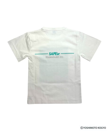 【A0026-138】■YOUTH■HAMADA＆CEO■S/S TEE■ホワイト