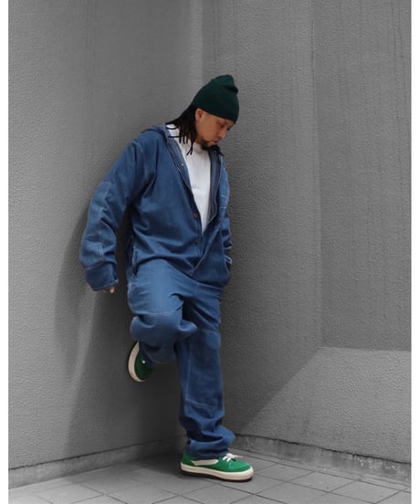 【A0026-002】大戦モデル■WT-DENIM COVERALL■インディゴ
