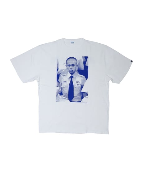 【A0026-127】■若かりしCEO■S/S TEE■ホワイト