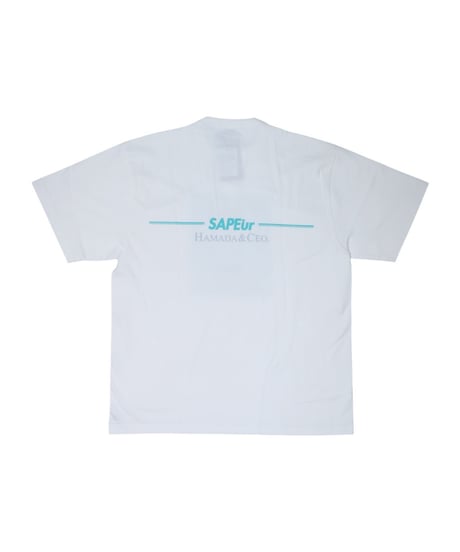 【A0026-123】■HAMADA＆CEO■S/S TEE■ホワイト