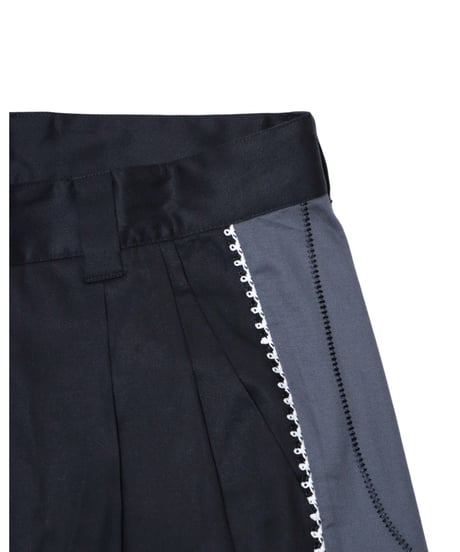 【A0025-377】■WESTERN PANTS■ブラック