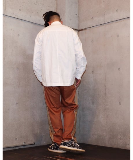 【A0025-376】■WESTERN PANTS■ベージュ