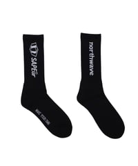 【A0026-066】■NORTHWAVE×SAPEUR SOCKS■ブラック
