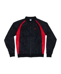 【A0026-003】■TRACK TOP■トラックジャケット■ブラック/レッド