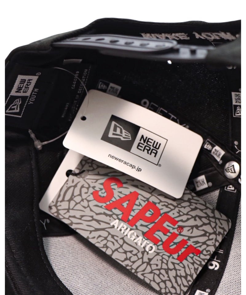 NEW ERA×SAPEur スナップバックCAP NEW ERA × SAPEur スナップバックCAP ブラック L/XL - メルカリ