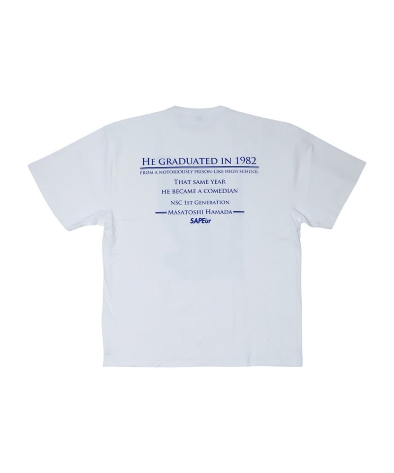 A0026-127】□若かりしCEO□S/S TEE□ホワイト | SAPEur