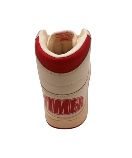 ■YOUNGTIMER■LEATHER Hi ■Natural/CometRed