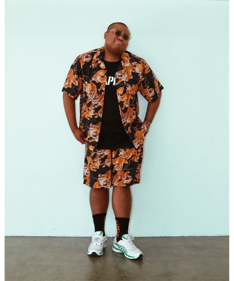 【A0024-365】■－百虎－ ALOHA Setup■Shirts&Shorts