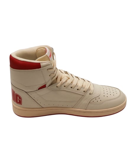 ■YOUNGTIMER■LEATHER Hi ■Natural/CometRed