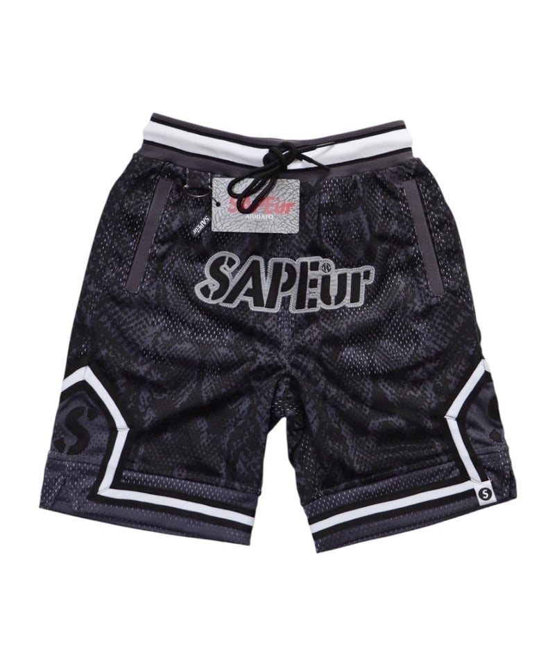 A0025-247】□KID'S□AUTHENTIC SHORTS□ブラック | SAPEur