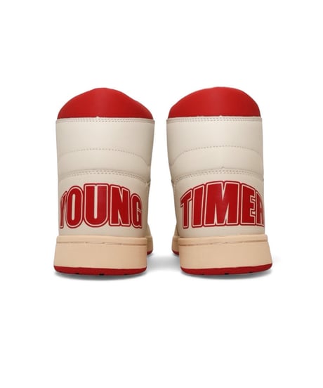■YOUNGTIMER■LEATHER Hi ■Natural/CometRed