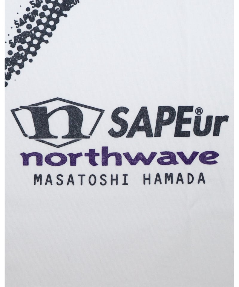 A0026-036】□N.W×MASATOSHI HAMADA×SAPEUR□S/S TEE