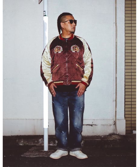 【A0025-317】■SNVG■REVERSIBLE SOUVENIR JACKET 2025■ブルー/ブラウン