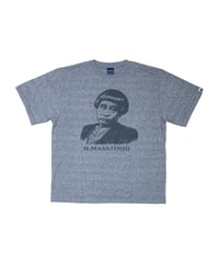 【A0026-129】■偉人 H.MASATOSHI■S/S TEE■グレー