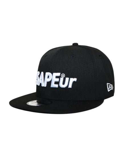 【A0025-329】■NEW ERA×SAPEur■スナップバックCAP■ブラック