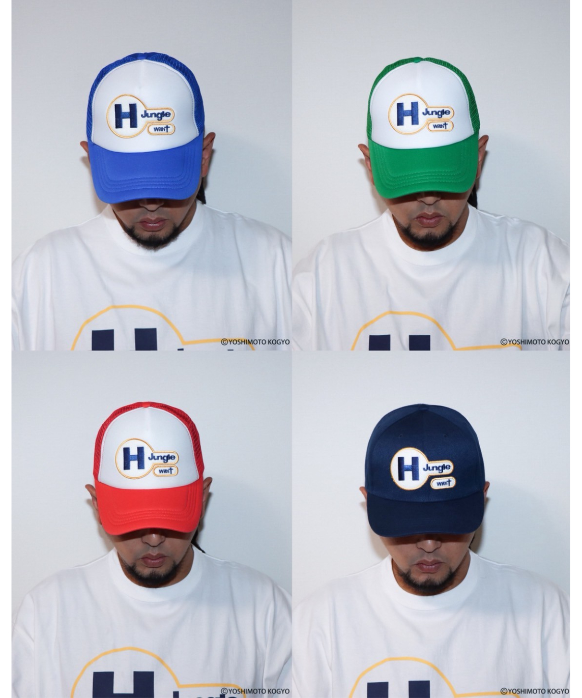 A0026-166】□Hjungle withT MESH CAP□レッド | SAPEur