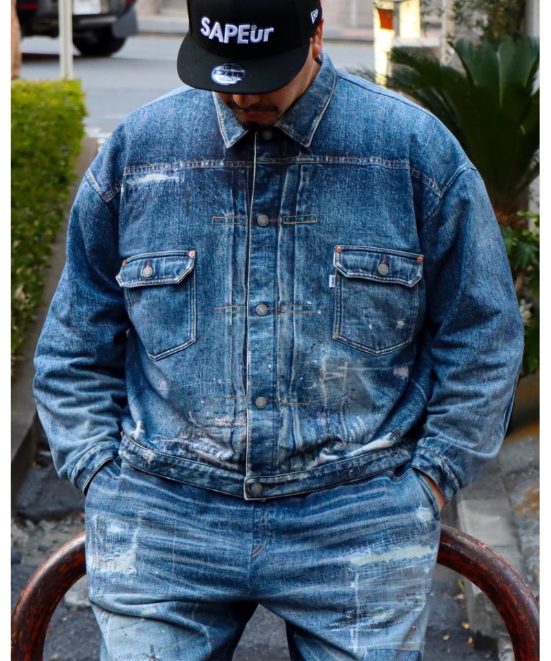 A0025-002】□Lot.5067XX SWEAT JACKET□インディゴ | SAPEur