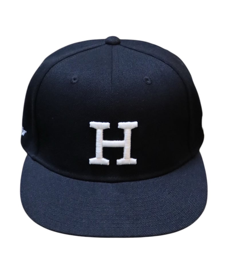 A0025-075】□ H logo&1995 CAP□スナップバックCAP□ブラック A0025-075】□ H logo&1995 CAP□スナップバックCAP□ブラック