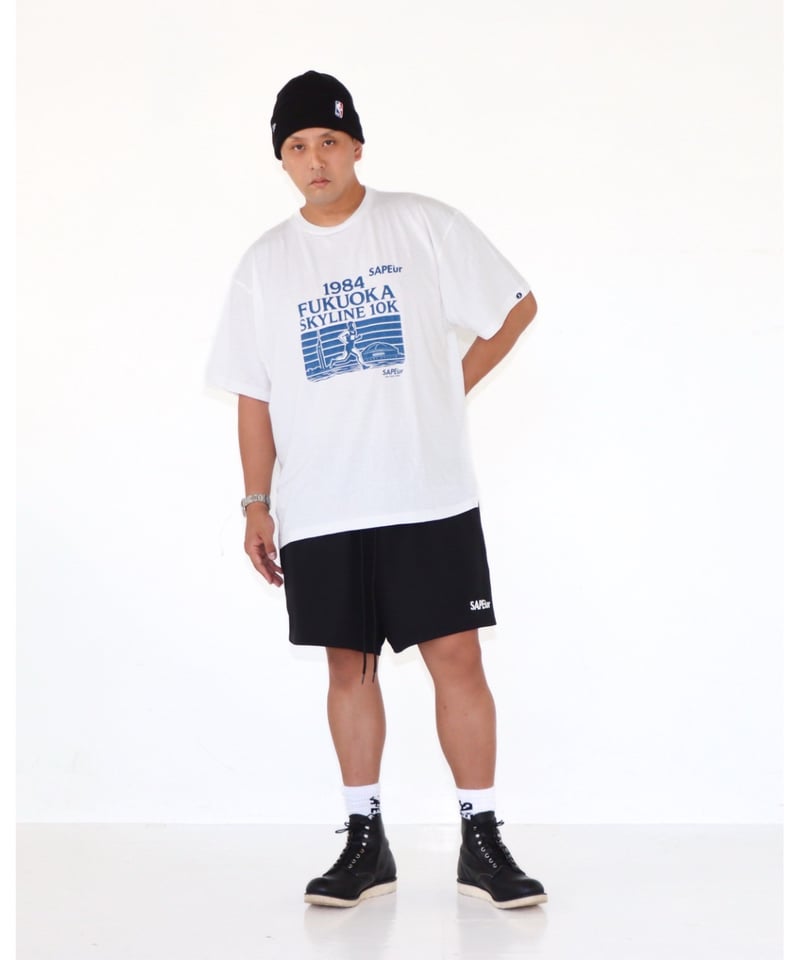 A0025-302】□SAPEUR CARGO RUN FINISHER TEE FUKUO