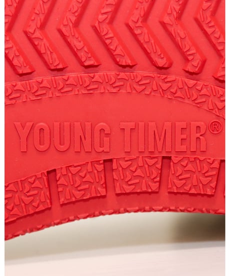 ■YOUNGTIMER■LEATHER Hi ■Natural/CometRed