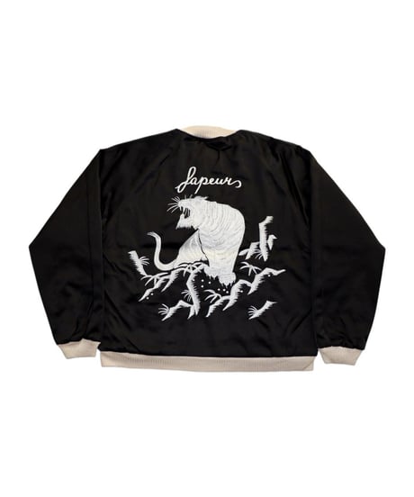 【A0025-319】■SOUVENIR JACKET■SKELETON■ブラック&ホワイト
