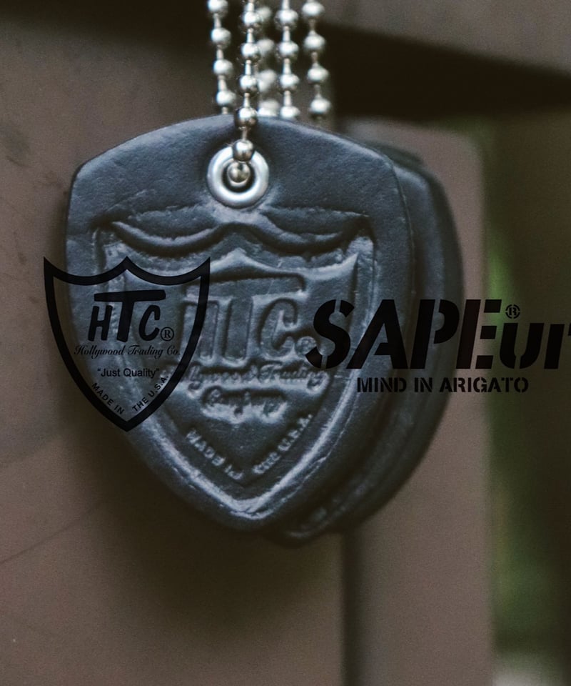 A0024-103】SAPEur×HTC□NEW PEANUT BELT□ベルト□ブラック