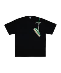 【A0026-059】■NORTHWAVE×SAPEUR SHOULDER■S/S TEE■グリーン/ブラック