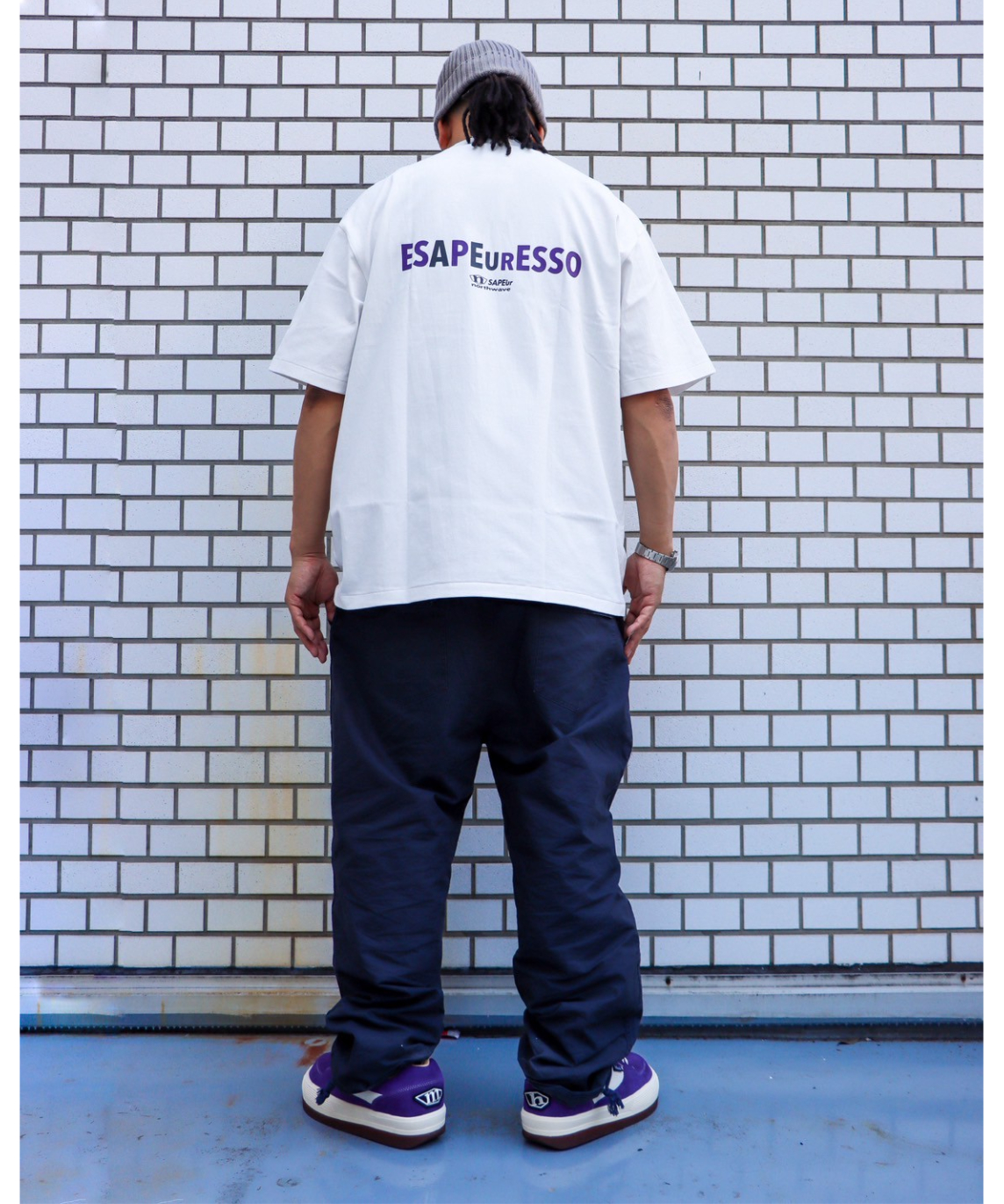 A0026-060】□NORTHWAVE×SAPEUR SHOULDER□S/S TEE□パ