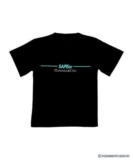 【A0026-139】■YOUTH■HAMADA＆CEO■S/S TEE■ブラック
