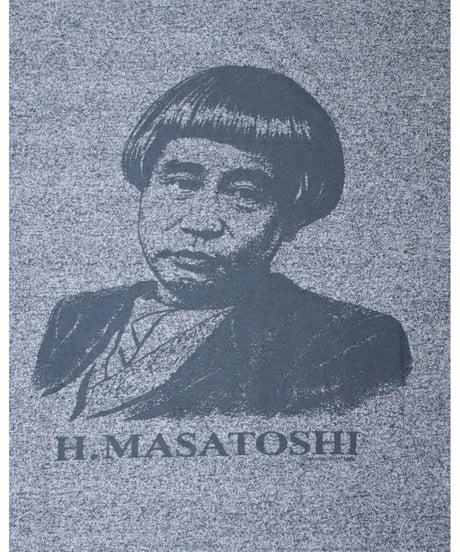 【A0026-129】■偉人 H.MASATOSHI■S/S TEE■グレー