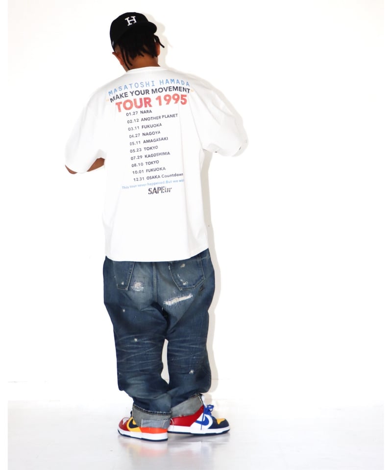 洋楽 V.A. - All Of This Goes Too A0025-274】□THE MOVEMENT TOUR 1995□S/S TEE□ホワイト