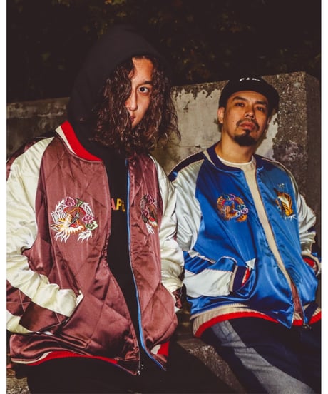 【A0025-317】■SNVG■REVERSIBLE SOUVENIR JACKET 2025■ブルー/ブラウン