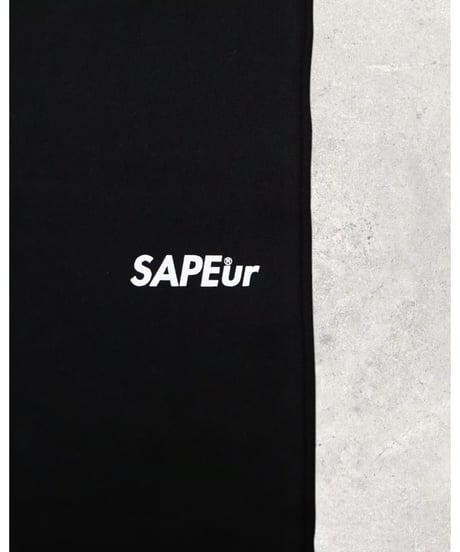 【A0025-061】■LOGO SWEAT PANTS■ブラック