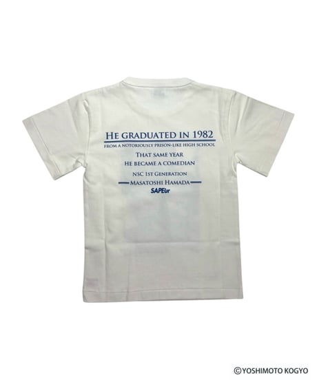 【A0026-156】■KIDS■若かりしCEO■S/S TEE■ホワイト