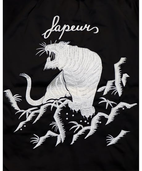 【A0025-319】■SOUVENIR JACKET■SKELETON■ブラック&ホワイト