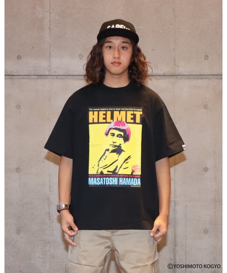 【A0026-116】■HELMET 2■S/S TEE■ブラック